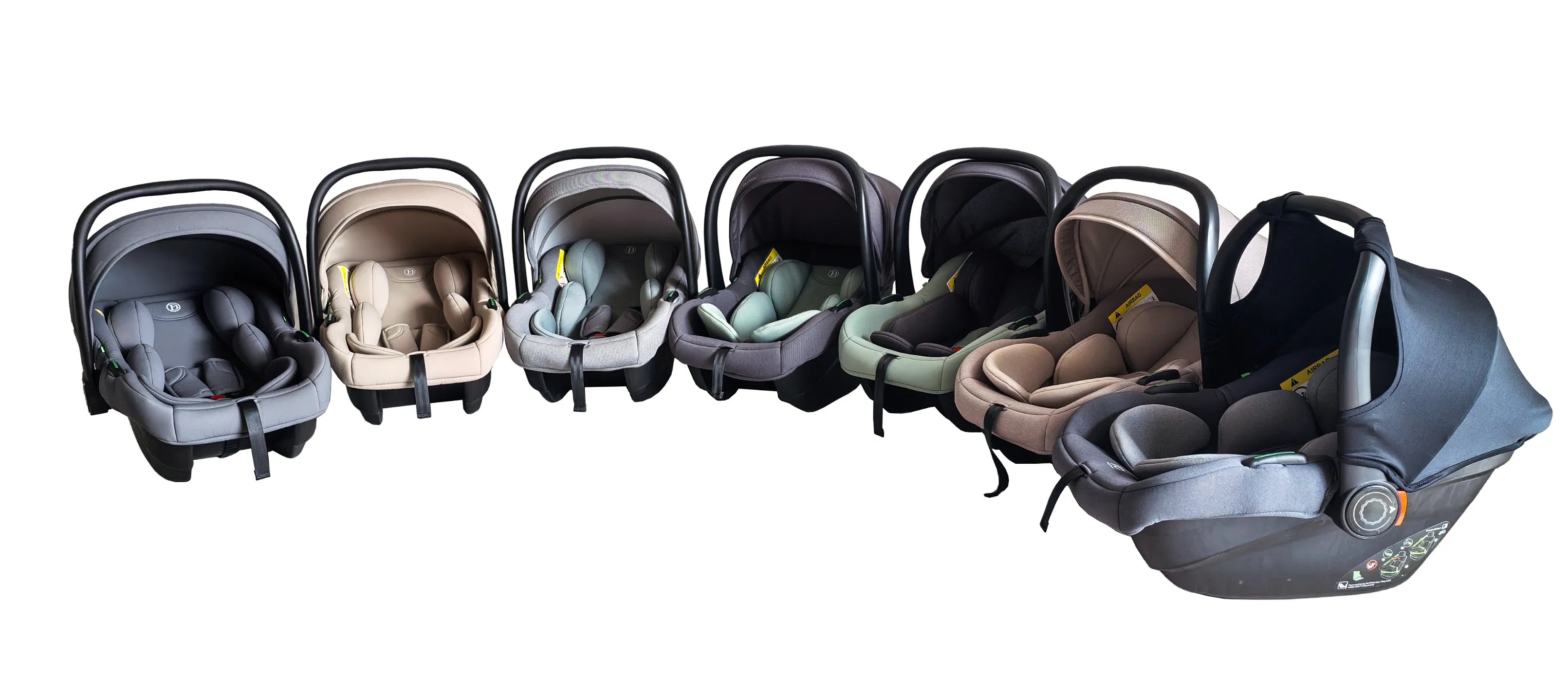 Factory New Design ECE R129 Isize Headrest Adjustment Baby Infant Car Seat