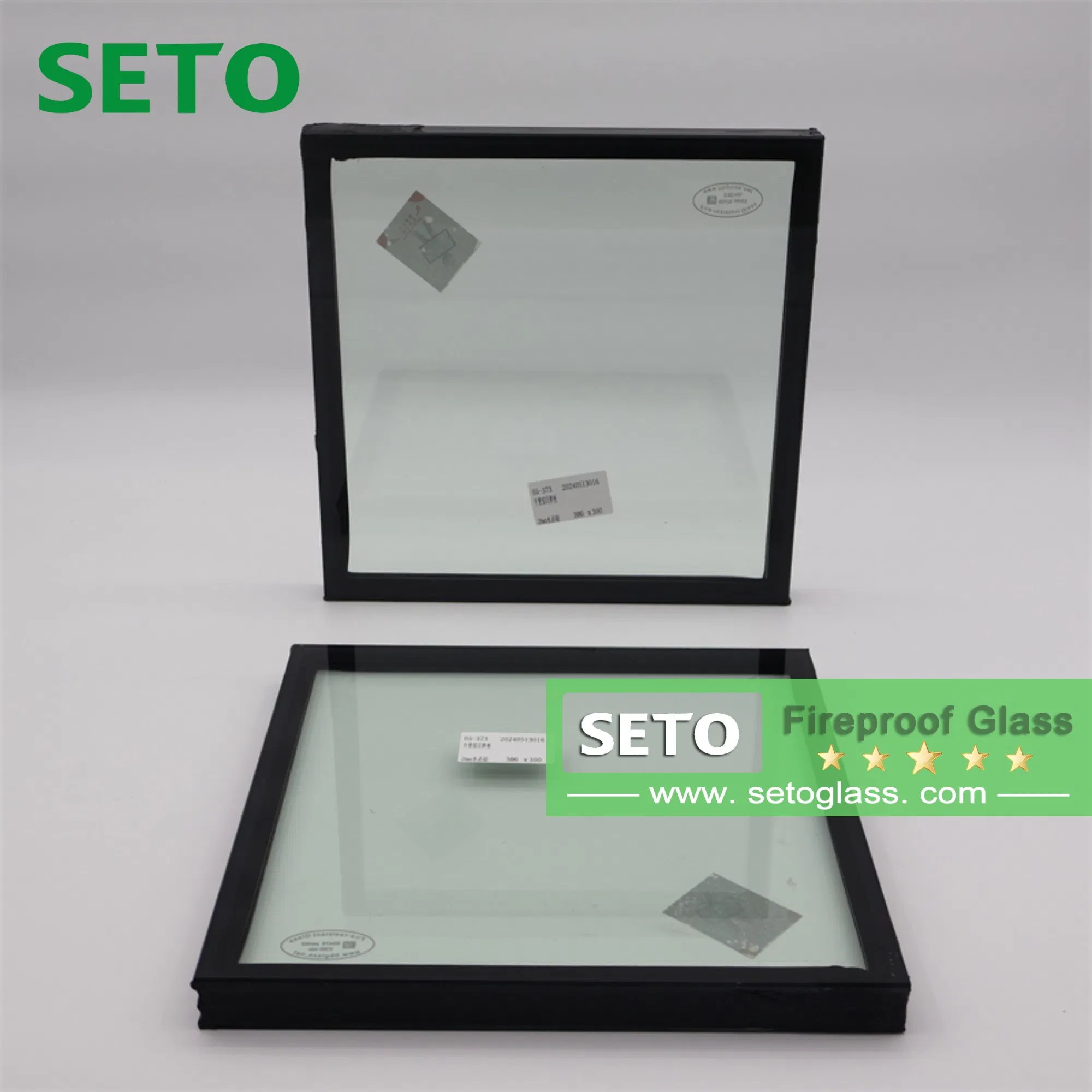 Factory Price Custom Building Partition Glass 30min Fire Insulation for Fireproof Glass