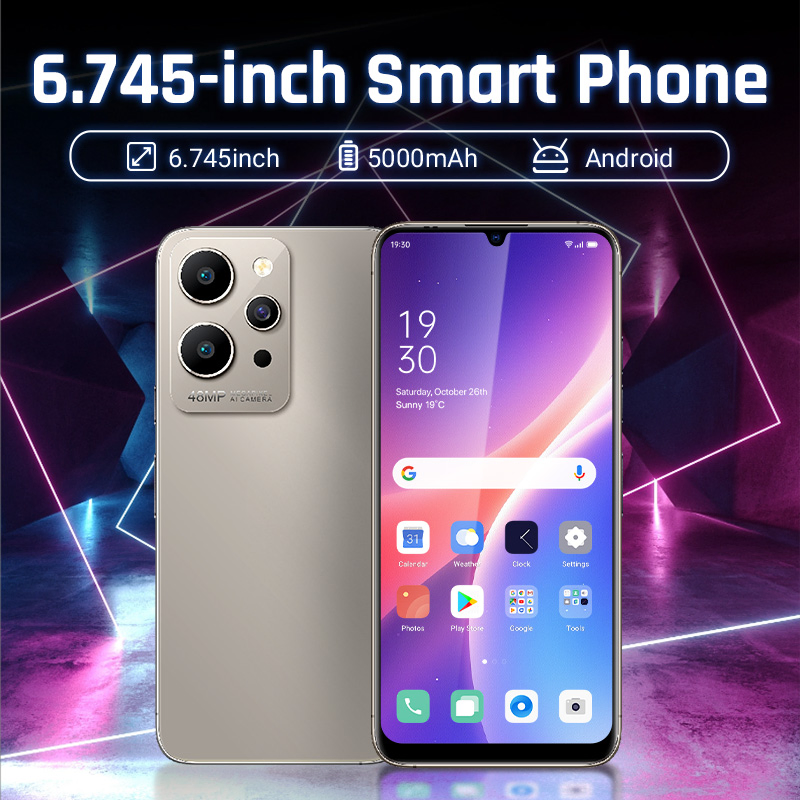 6.7 Inch 4G Smartphone Android 14 T606 Octa-Core 4+64GB 5000mAh Fast Charge Mobile Phone