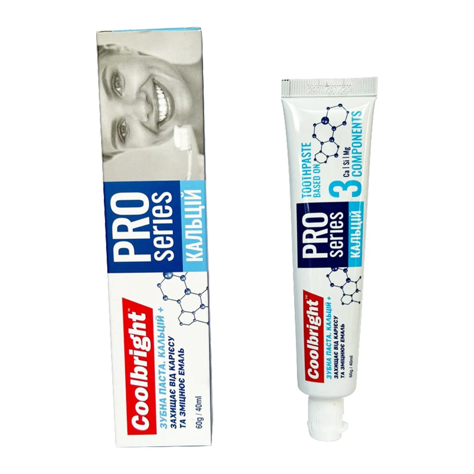 Manufacturer High Quality Custom Logo Tooth Paste of 60g Probiotics Teeth Removing Stains Whitening Toothpaste