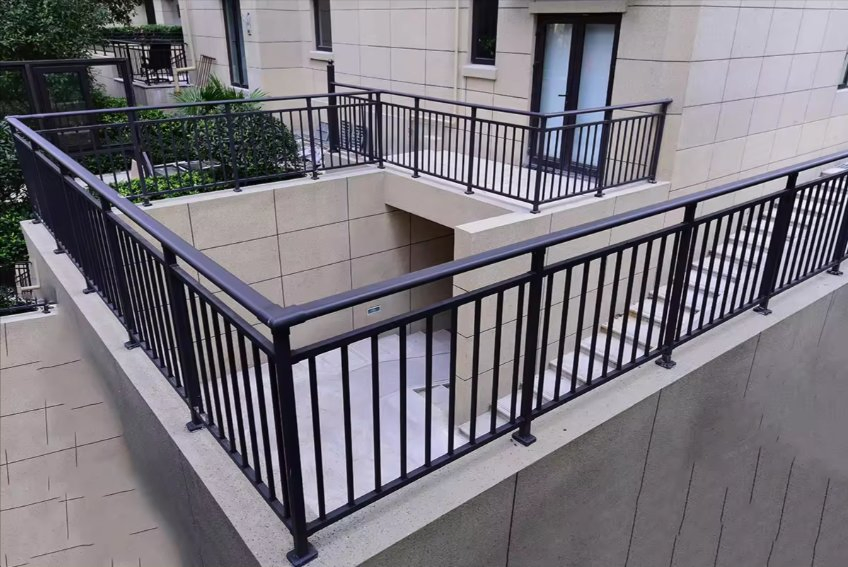 Aluminium Balustrade Yard Fence Blacony Railing Aluminum Handrail