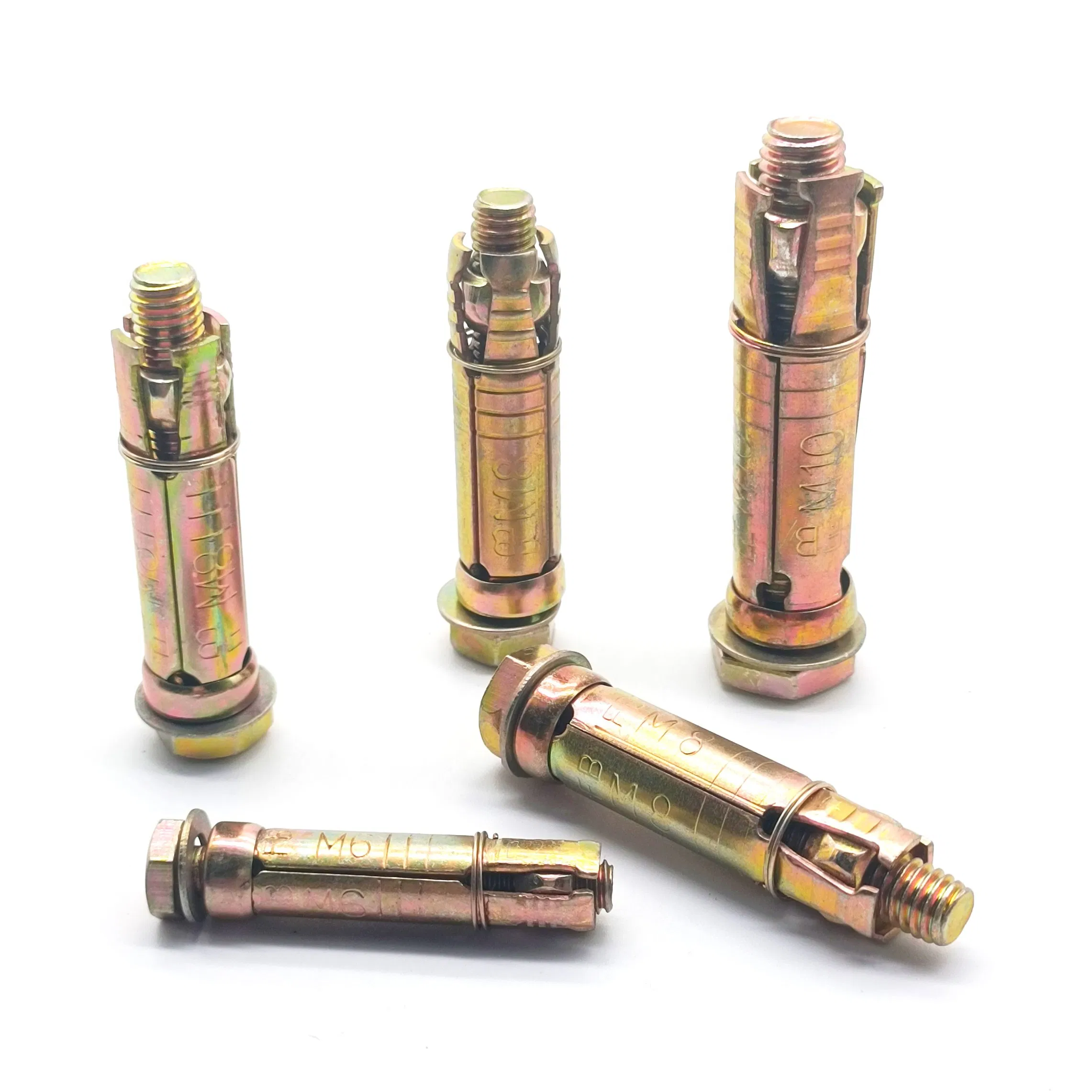 Galvanized Carbon Steel Sleeve Expansion Anchor Bolt M6-M10/Expansion Anchor Bolts for Concrete