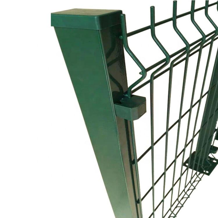 3D Security Powder Coated/PVC Coated Galvanized Construction Steel Iron Welded Bending Wire Mesh Panel Garden Fence