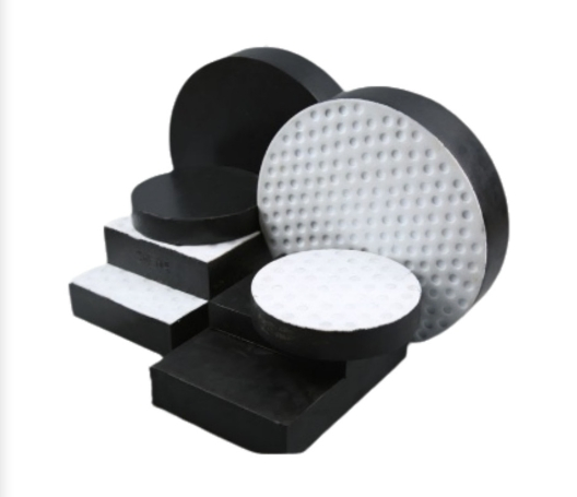Cuboid & Cylindrical Laminated Elastomeric Bearing for Bridge with/ Without PTFE Slide