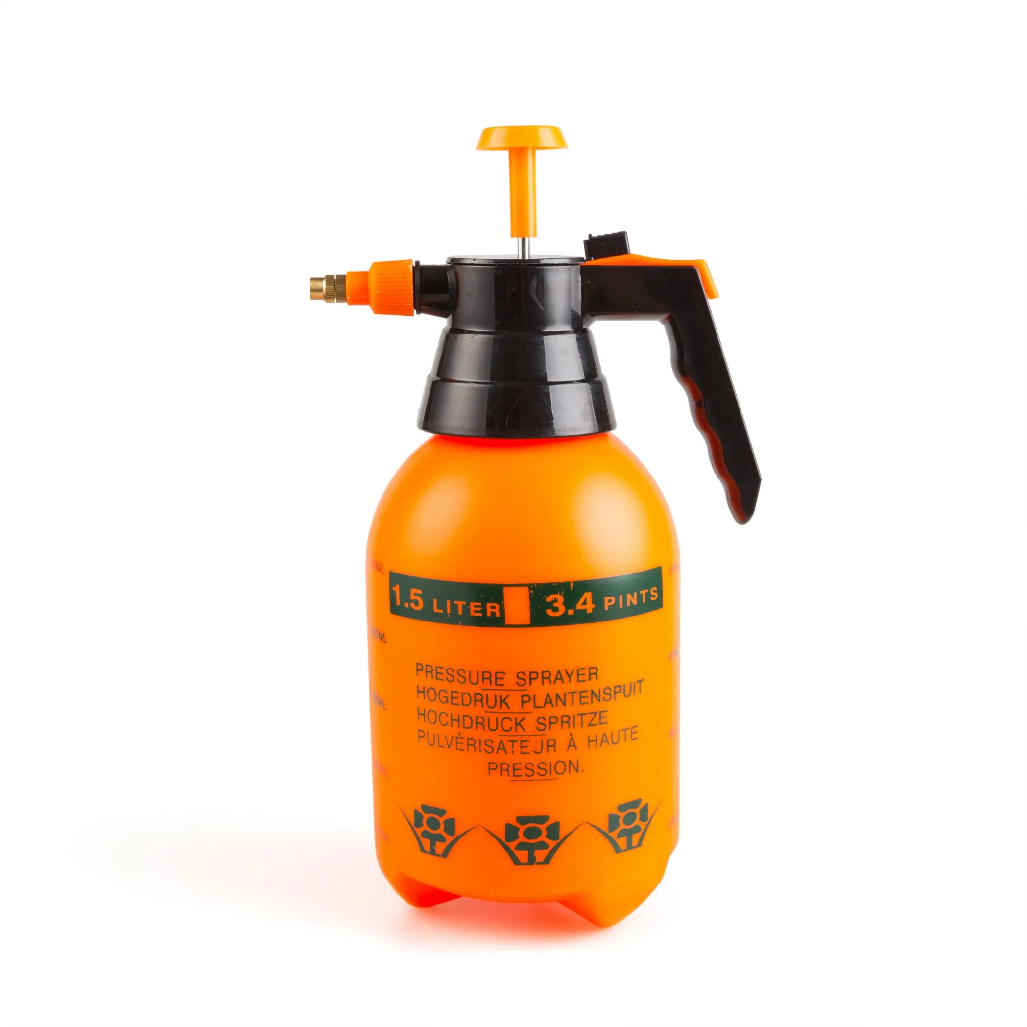 Home Use 1/1.5/2 Liters Garden Portable Hand Pump Pressure Spray Plastic Water Mist Sprayer