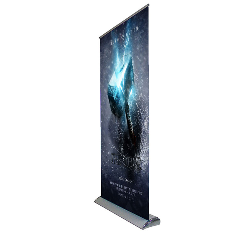 Tradeshow Exhibition Display Scrolling Information Banner Stand