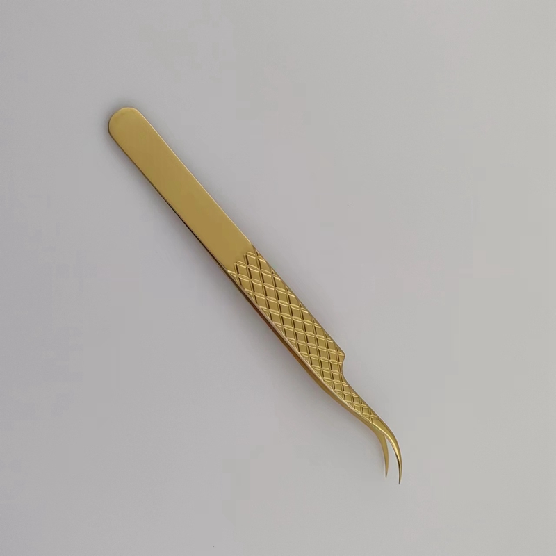 High Precision Volume Eyelash Extension Stainless Steel Tweezers for Eyelashes