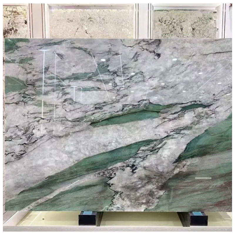 Green Patagonia Quartzite Slabs for Walls and Countertops