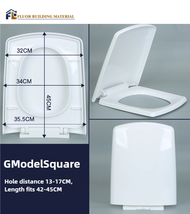 Fluor Wc Soft Closing Bidet Toilet Seat