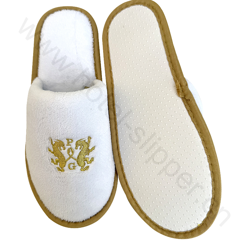 Мягкие тапочки из кораллового флиса для отелей