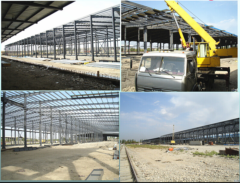 Prefabricated Light Steel Structure Commercial Building Shop