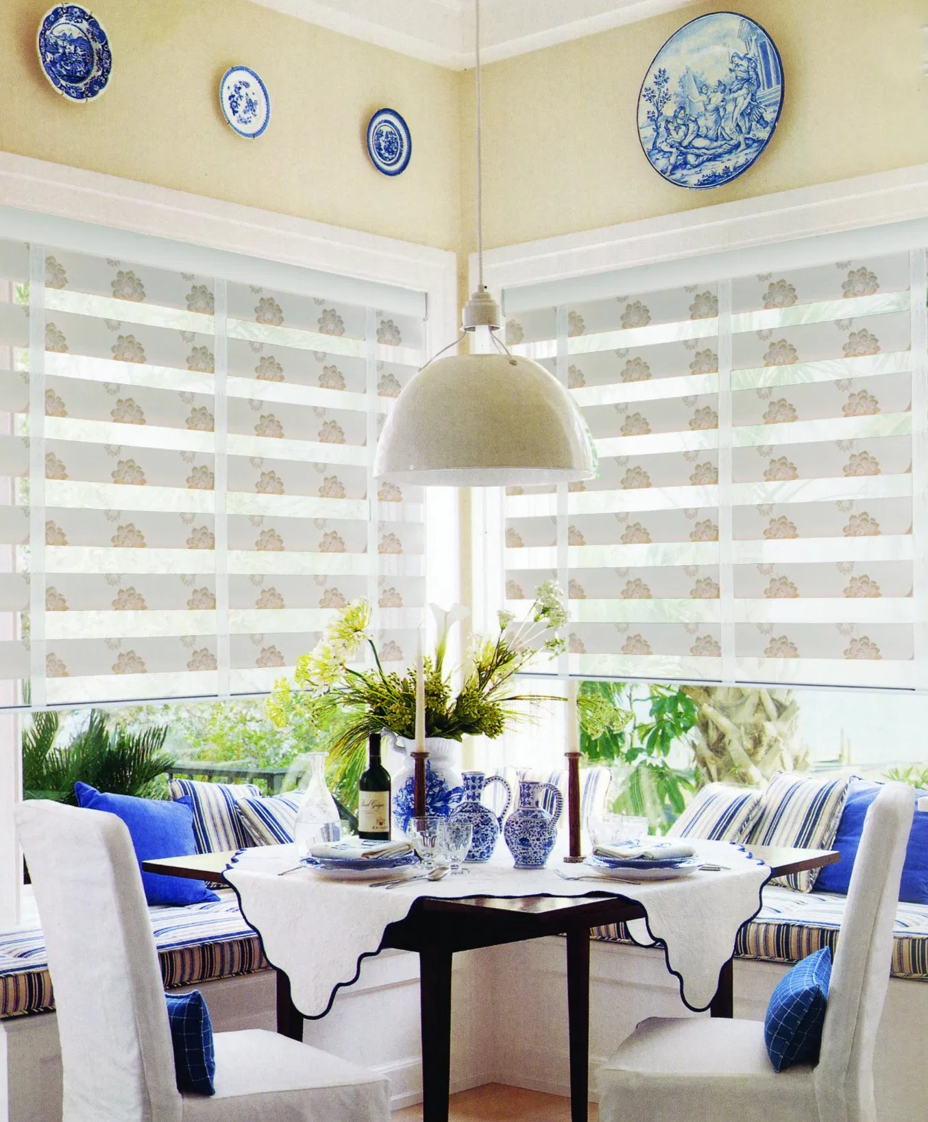Print Zebra Blind Nice Design Faux Wood Horizontal Blinds