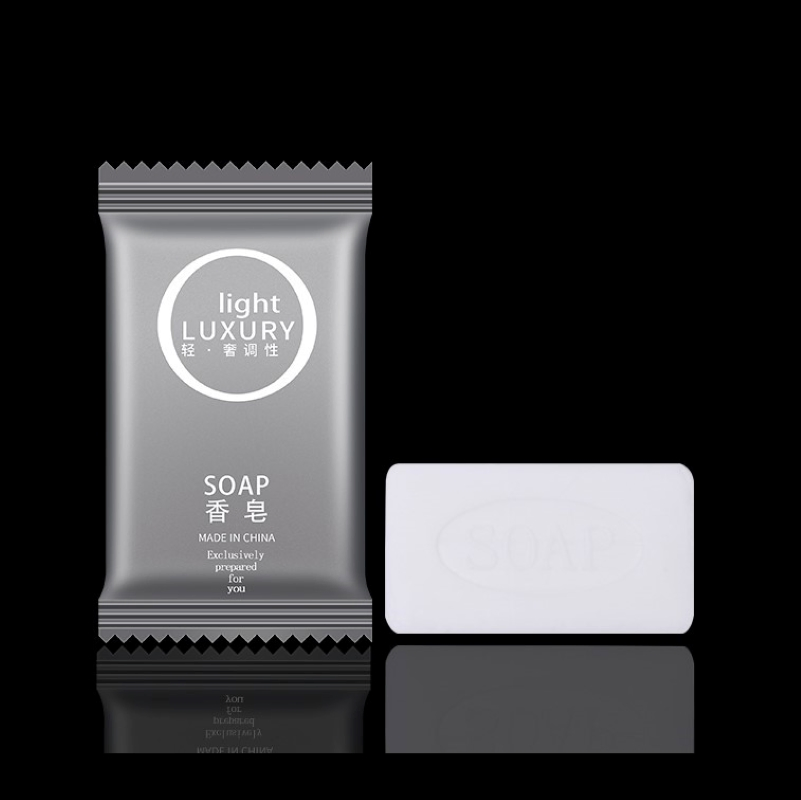 Flow Packing Soap with Hotel Amenities for Hotel Room Using