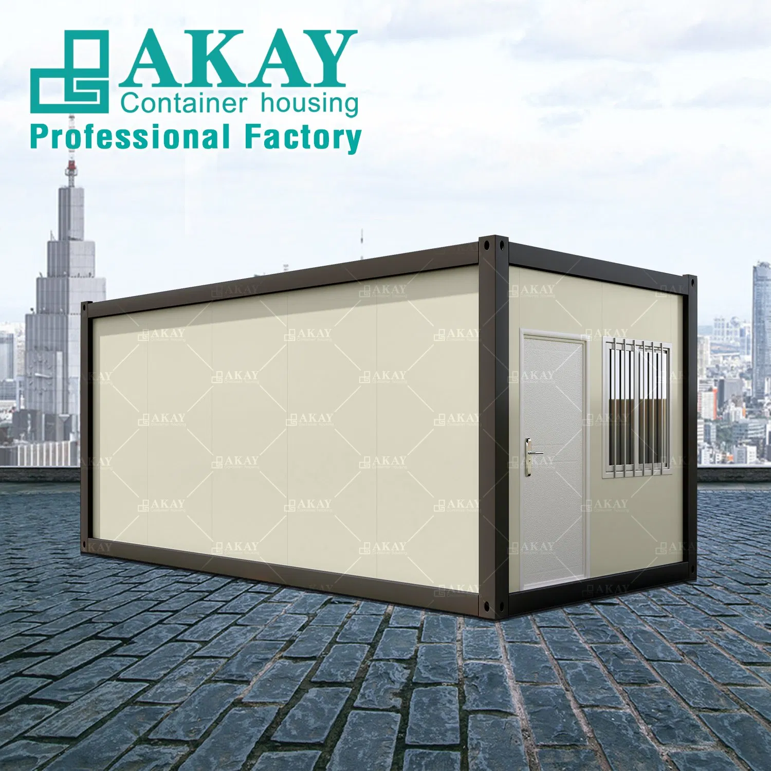 Garage Car Shop Architectural Design Lighr for Shop Gasoline Homes Foldable Container Office House Prefabricated-Building