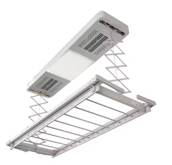 Smart Folded Electric Clothes Dryer Rack Hanger with Timing Function for Home Use