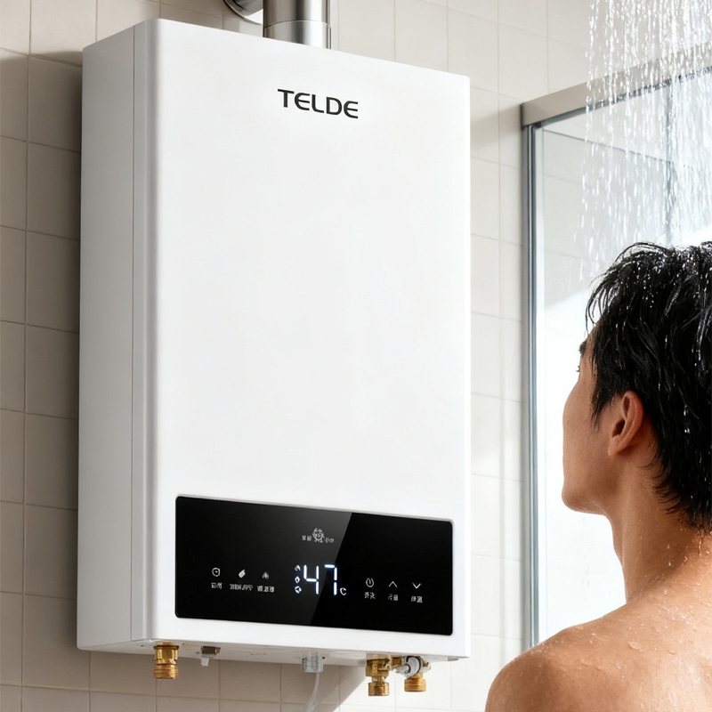 High-Efficiency Gas Water Heater for Instant Hot Water Supply