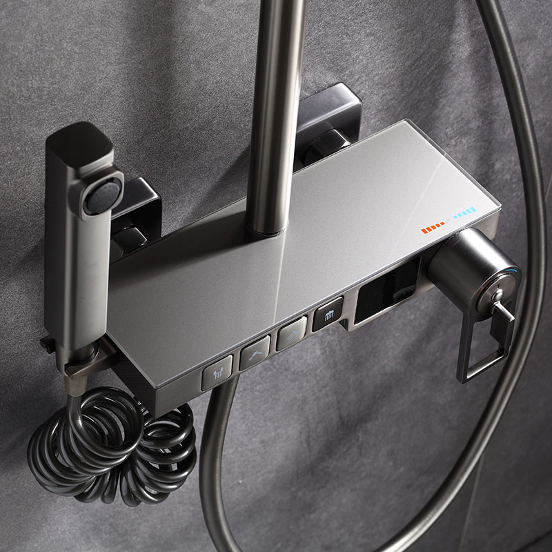 Factory Original OEM Intelligent Water-Saving Thermostatic Bathroom Faucet Grifo Bathroom Shower Set