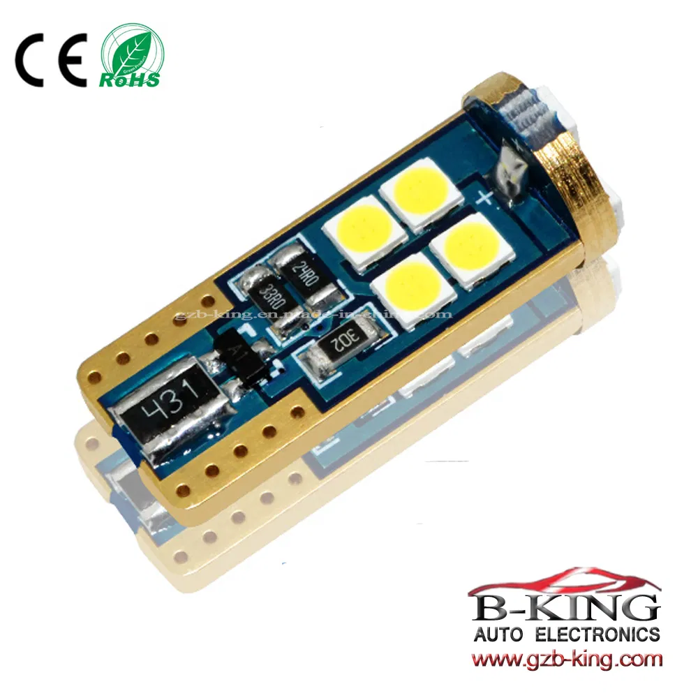 Лампочка T10 Canbus White 3030 SMD, 12 шт