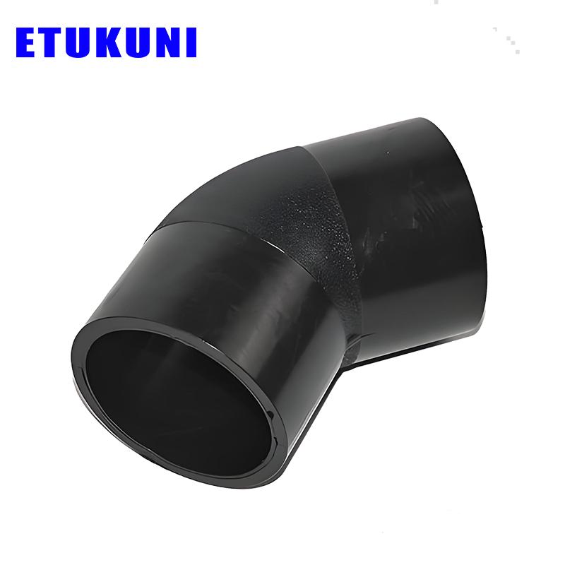 Manufacturer of PE Pipe Receiving Plug Plastic Pipe Fitting Elbow / Tee / Straight Use Drink Water Supply Pipe