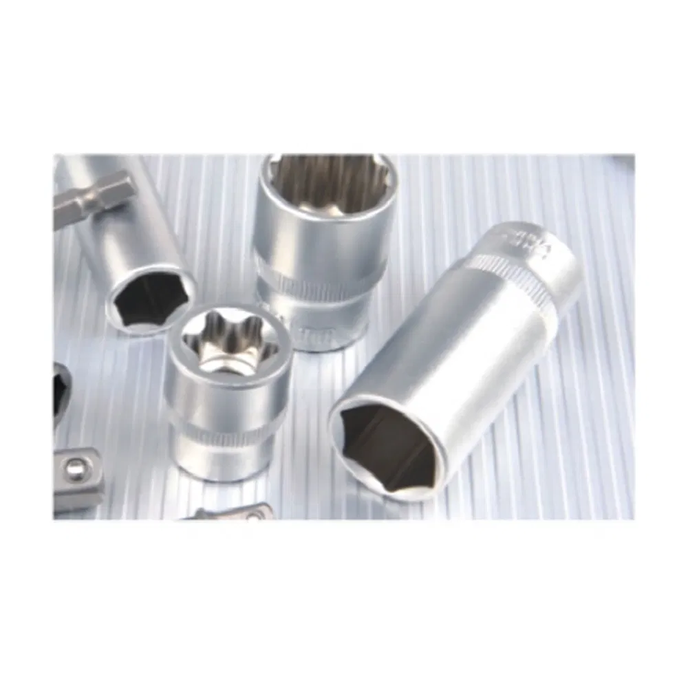 Premium 1/4" Chrome Vanadium Steel Socket Tool for Mechanics