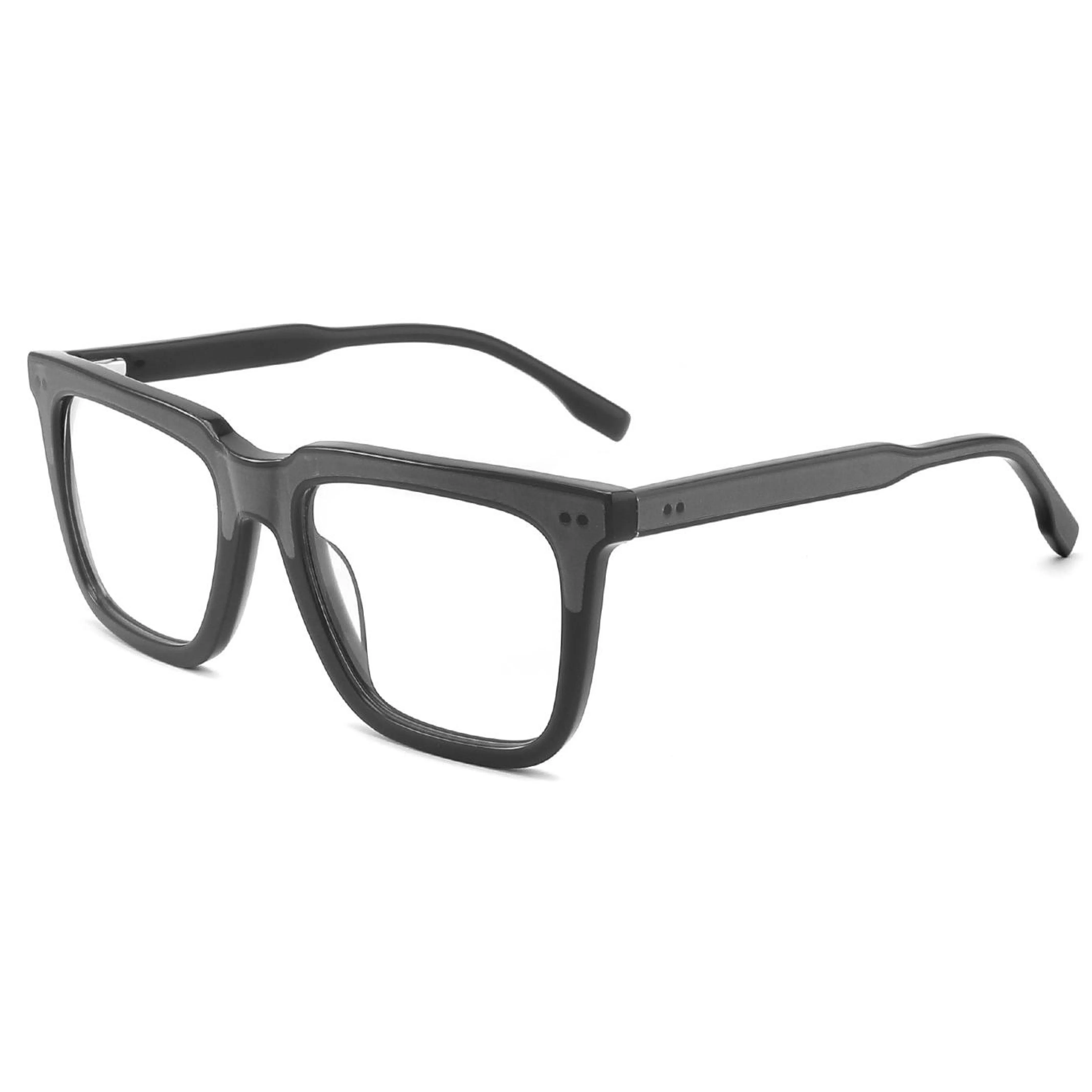 Basis Style Acetate Good Quality Square Full Frame for Men Wholesale Demi Optical Frames
