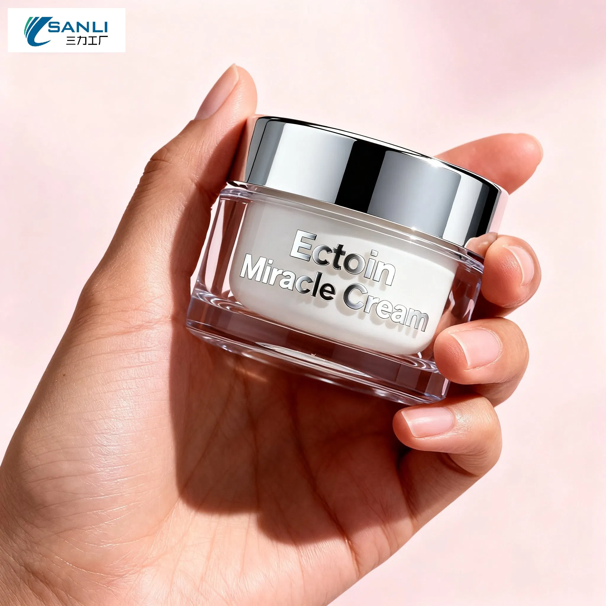 Organic Soothing and Repair Face Cream with Portulaca Oleracea Extract for Calming Inflamed Skin and Anti-Inflammatory Benefits