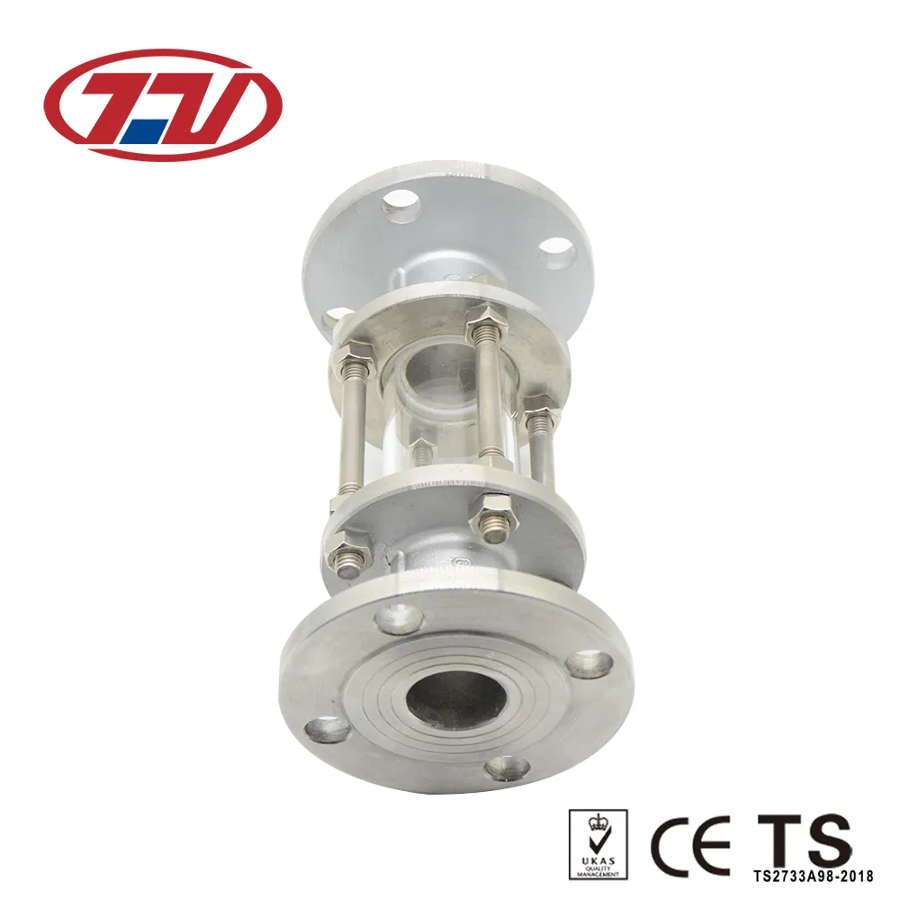 Stainless Steel Industrial Tank Mounted Level Sight Glass for Pipe and Tank