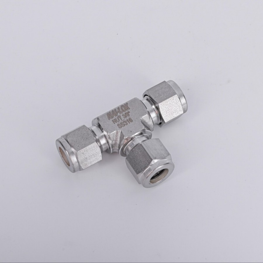 Nai-Lok Super-Duplex Union Elbow Compression Tube Fitting 3/8 Fnpt X 3/8 Tube Stainless Steel Instrumentation Tube Fitting