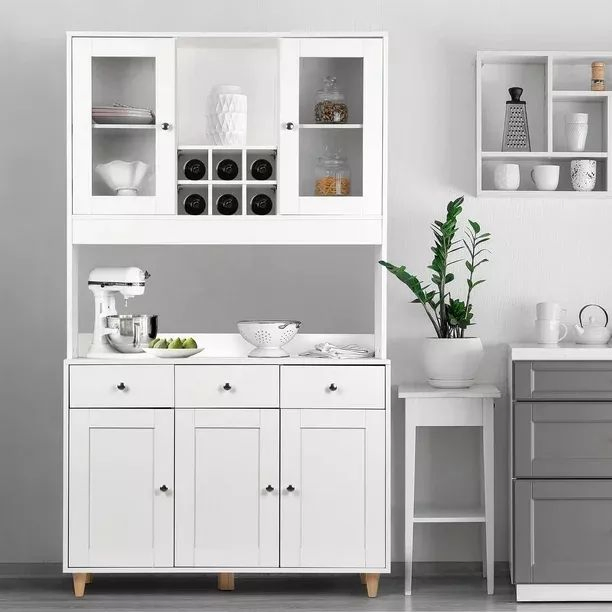 Design Kitchen Cupboard Cabinet Sideboard with Door and Shelf