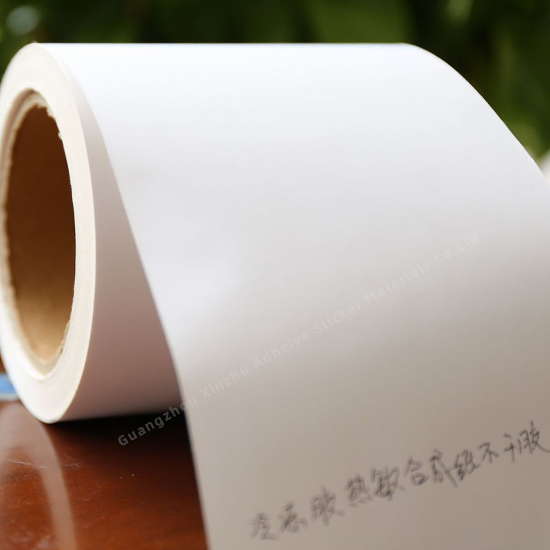 Low Temperature Direct Thermal Printing Synthetic Paper Self-Adhesive Label Material