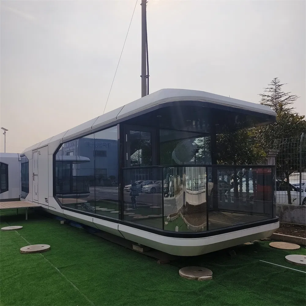 Wholesale Price Space Capsule Container House Commercial Tiny House Space Capsule Resort Hotel