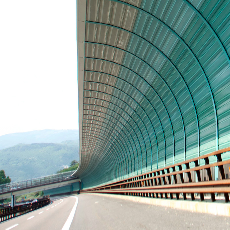 Durable Sound Barrier for Bridge & Expressway