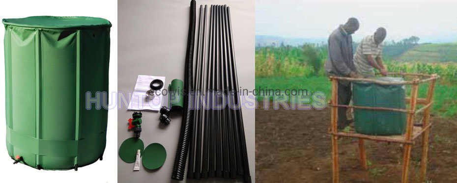 750-5250L Irrigation Flexitank Foldable Garden Rain Barrel Hydroponics Flexible Water Tank