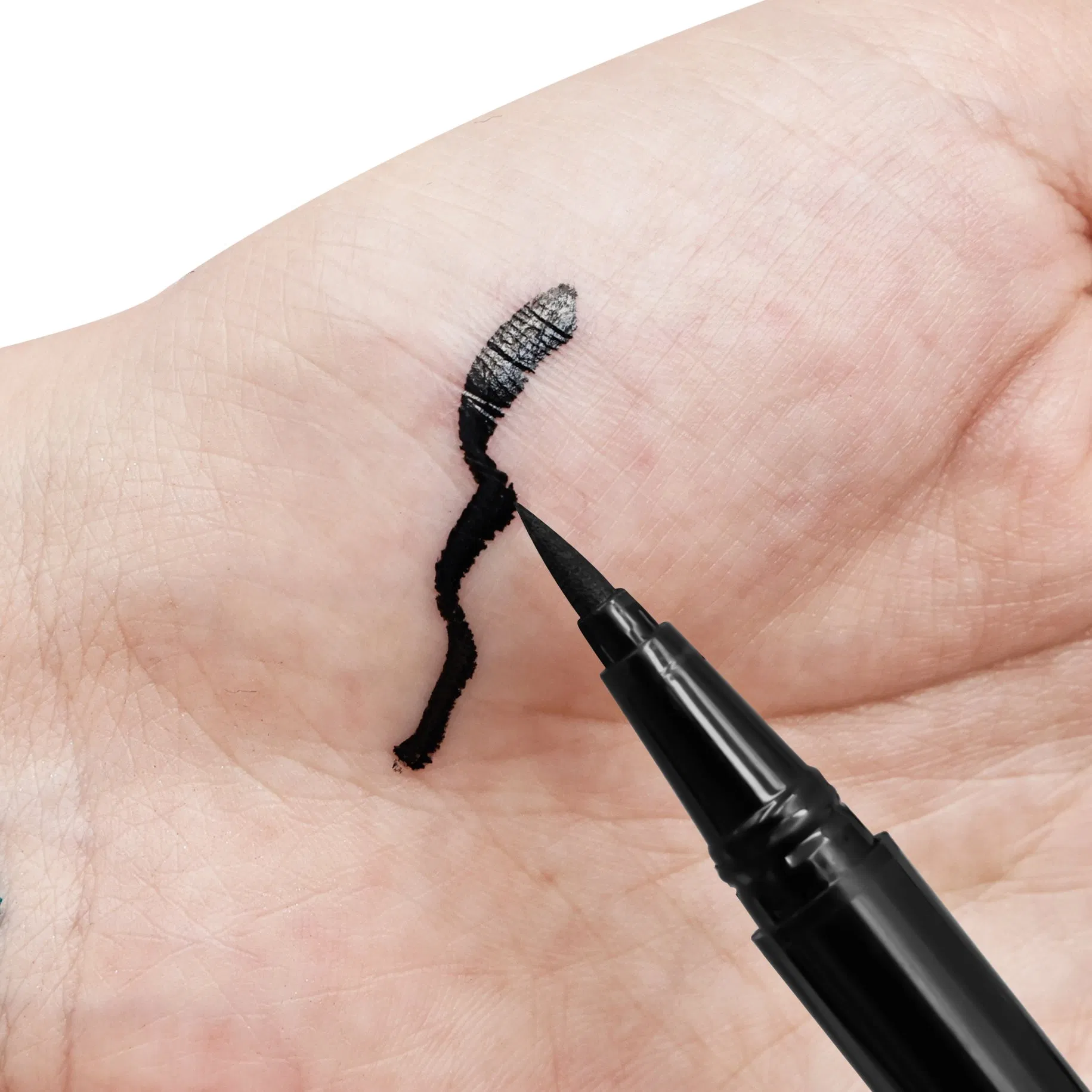 Wholesale High Quality Long Lasting Waterproof Smooth Liquid Matte Eye Liner Private Label Logo Single Color Black Eyeliner