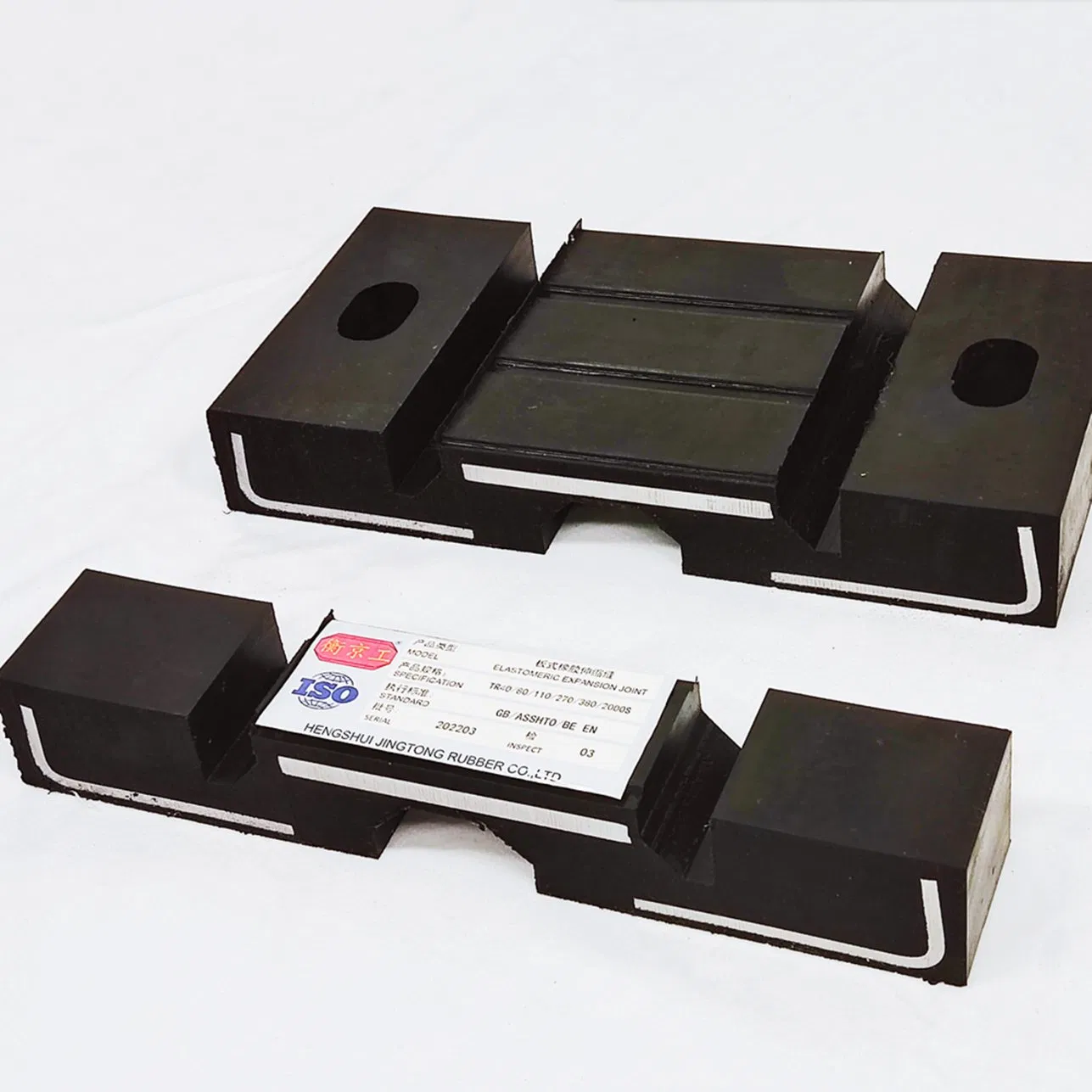 Highway Bridge Road Neoprene Reinforced Expansion Joints Movement Joints