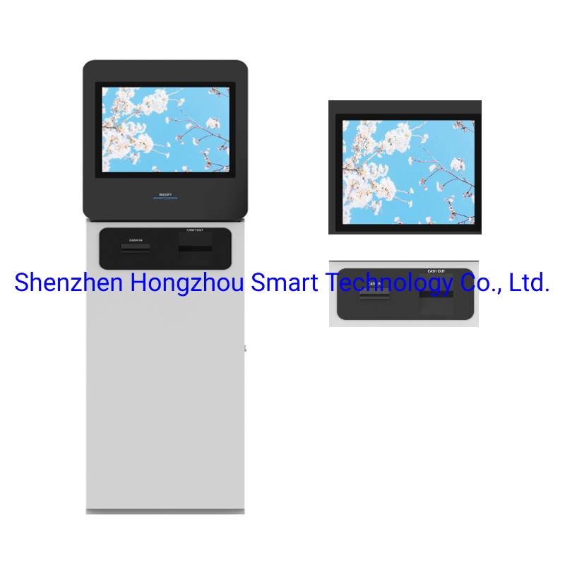Latest Technology Bank ATM Kiosk Touch Screen Self Service Digital Interactive Kiosk Queuing Machine