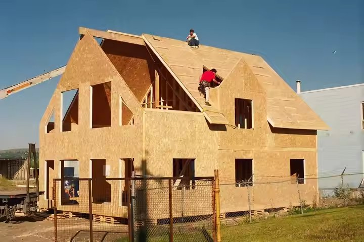 Waterproof 6mm 9mm 12mm Oriented Strand Board OSB Panel for Construction