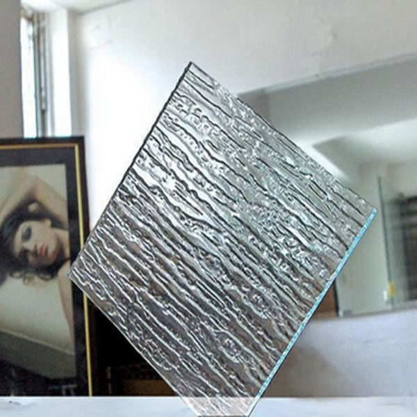 4mm Clear Patterned Glass Window Glassfor The Window