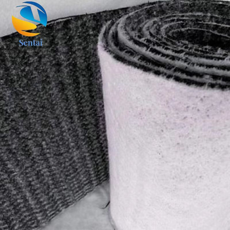Landscape Lake Gcl Composite Anti Leakage Blanket Wetland Water Absorbing Expansive Soil Anti Leakage Pad Sodium Based 4000g Membrane Waterproof Blanket