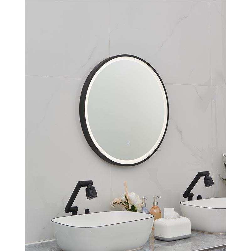 High Quality Fashionable Aluminum Bathroom Mirror with LED Lights for Home Decor