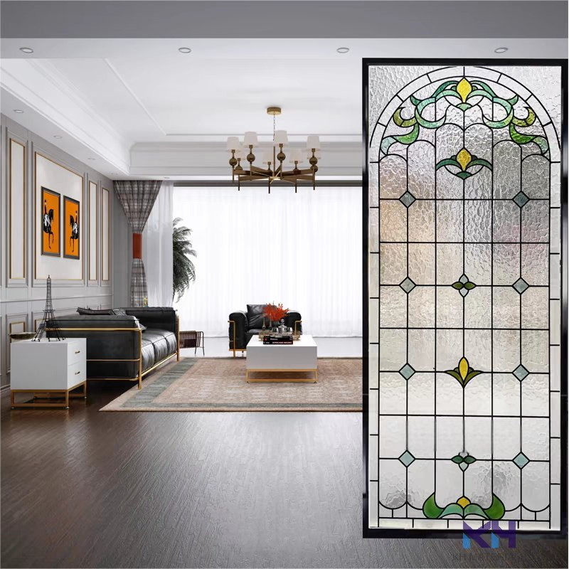 4mm-10mm Stained Handcraft Decorative Glass for Home Decoration/Living Room Partition