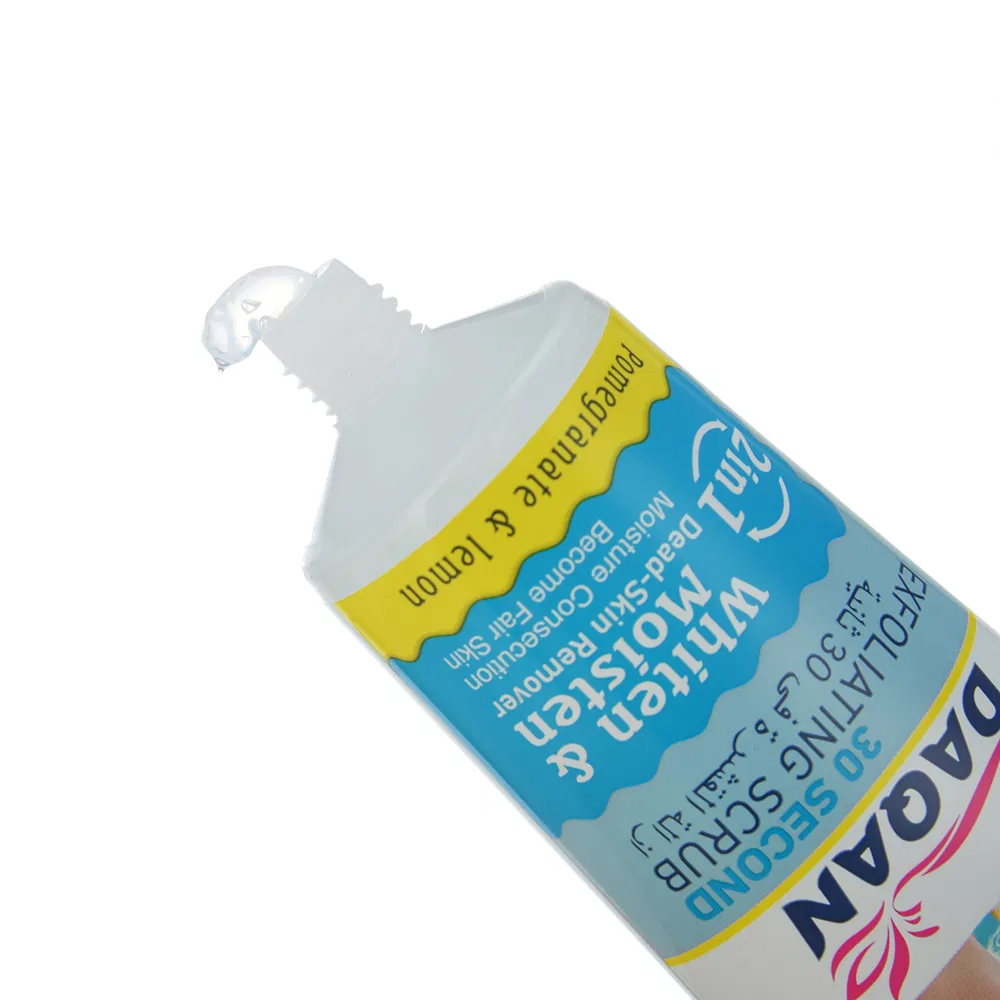 Daqan Gentle Body Lemon Natural Exfoliating Gel Brightening Moisten Scrub 100g