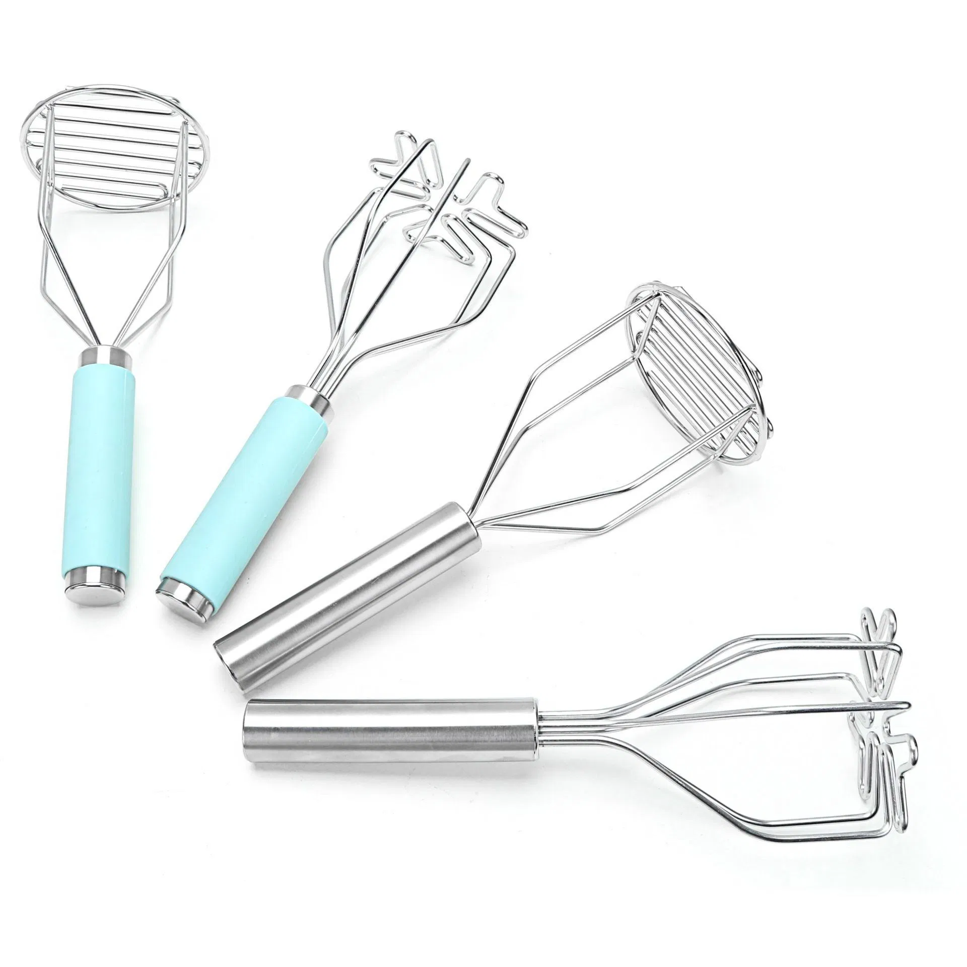 Potato Masher, Stainless Steel Potato Food Masher Utensil, Hand Masher, Vegetables Fruits Masher