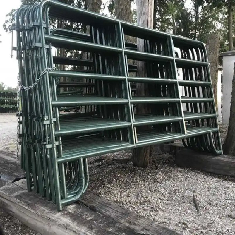 Animal Barrier Fence No Dig Garden Rustproof Metal Wire Dog Ground Stakes Fence Iron Garden Fences