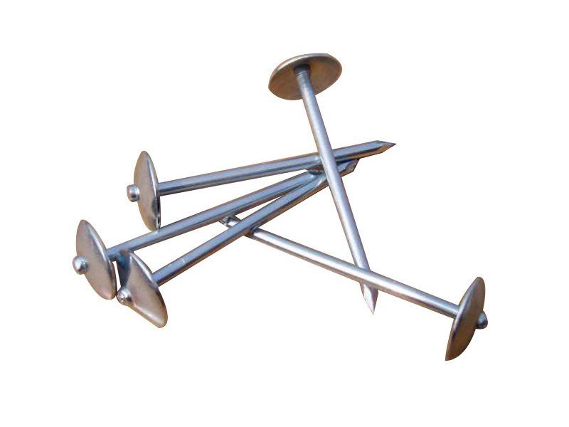 Galvanized Roofing Nails Smooth/Twisted Shank Umbrella Head Concrete Nails
