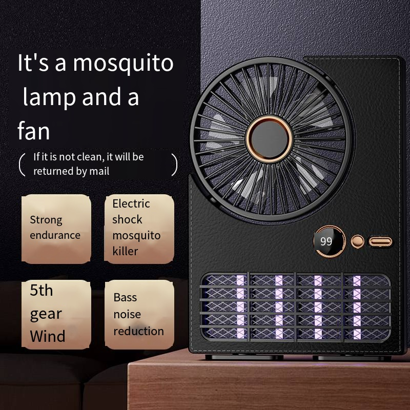 Electric Portable Rechargeable Fan Mosquito Trap Insect Bug Zapper Solar Bug Zapper Mosquito Killer Lamp