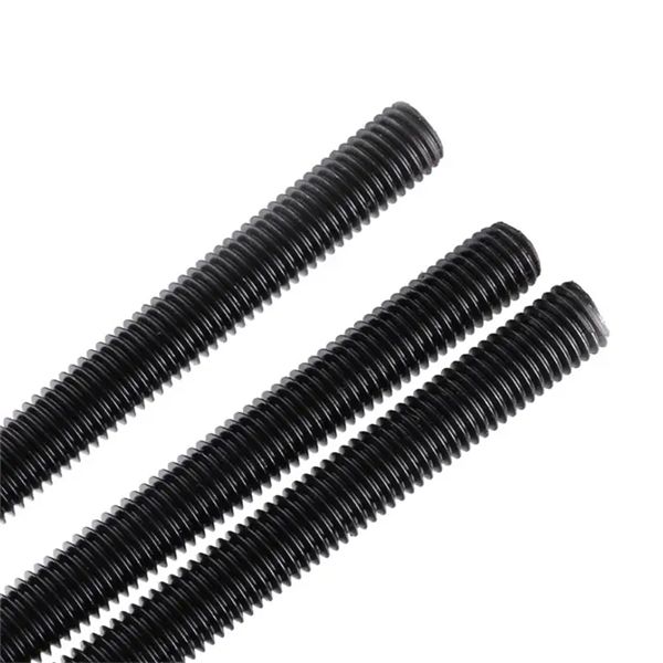 Black Oxide High Strength Stud Bolt Grade 4.8 M9 M10 M25 M26 M30 Full Thread Rod Black Finish Bolt