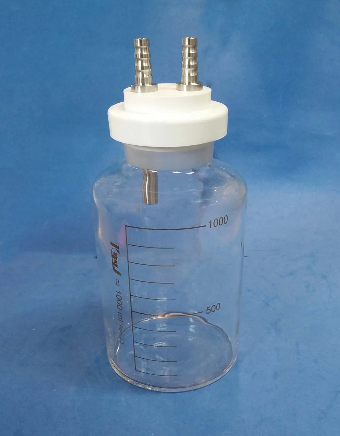 Стеклянная бутылка для хранения жира 1000 мл