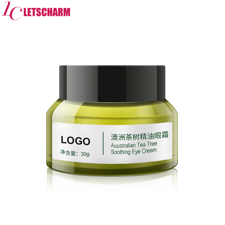 Ls010 Tea Tree Eye Cream Anti-Aging Moisturizing Brightening Erasing Dark Circles Wrinkles