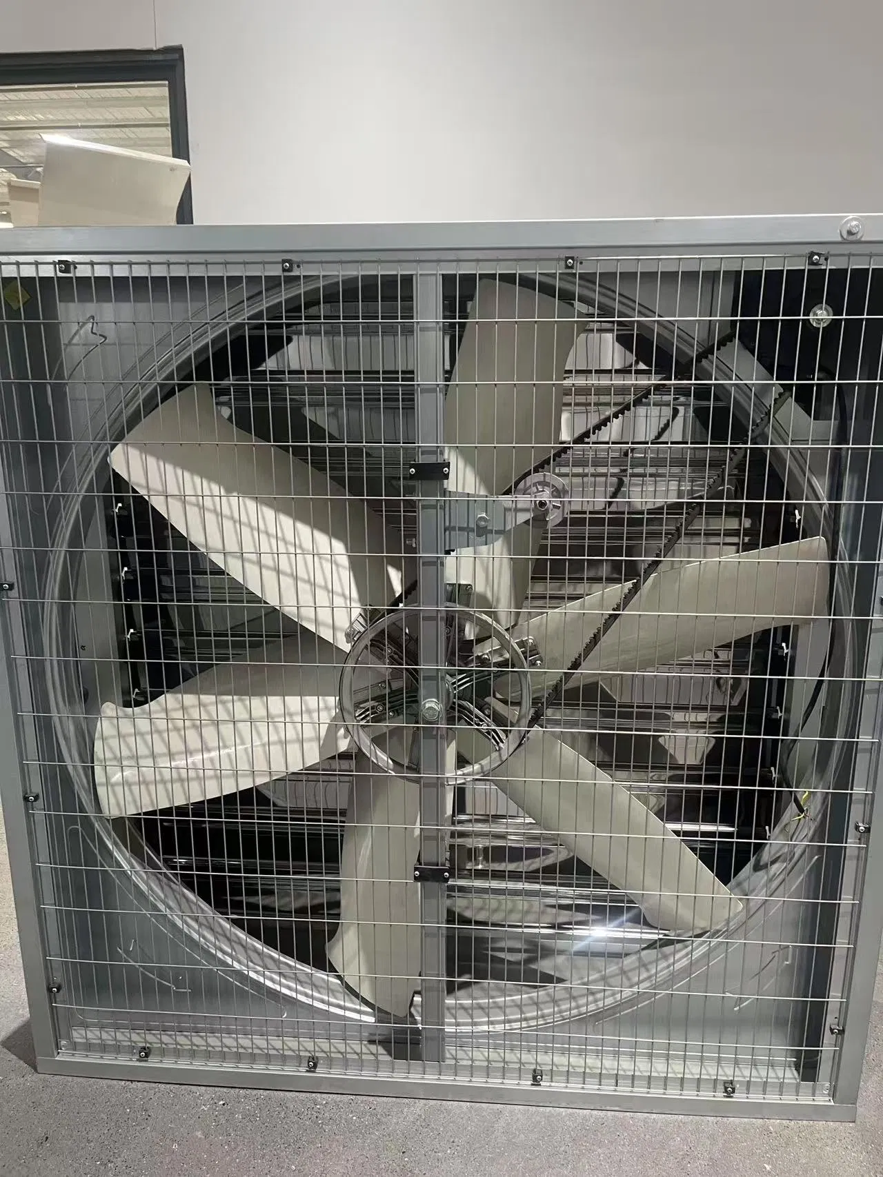 Industrial Fan Factory Direct Supply Steel Blade Hot Air Circulation Ventilation Exhaust Fan Greenhouse Industry-Supplied